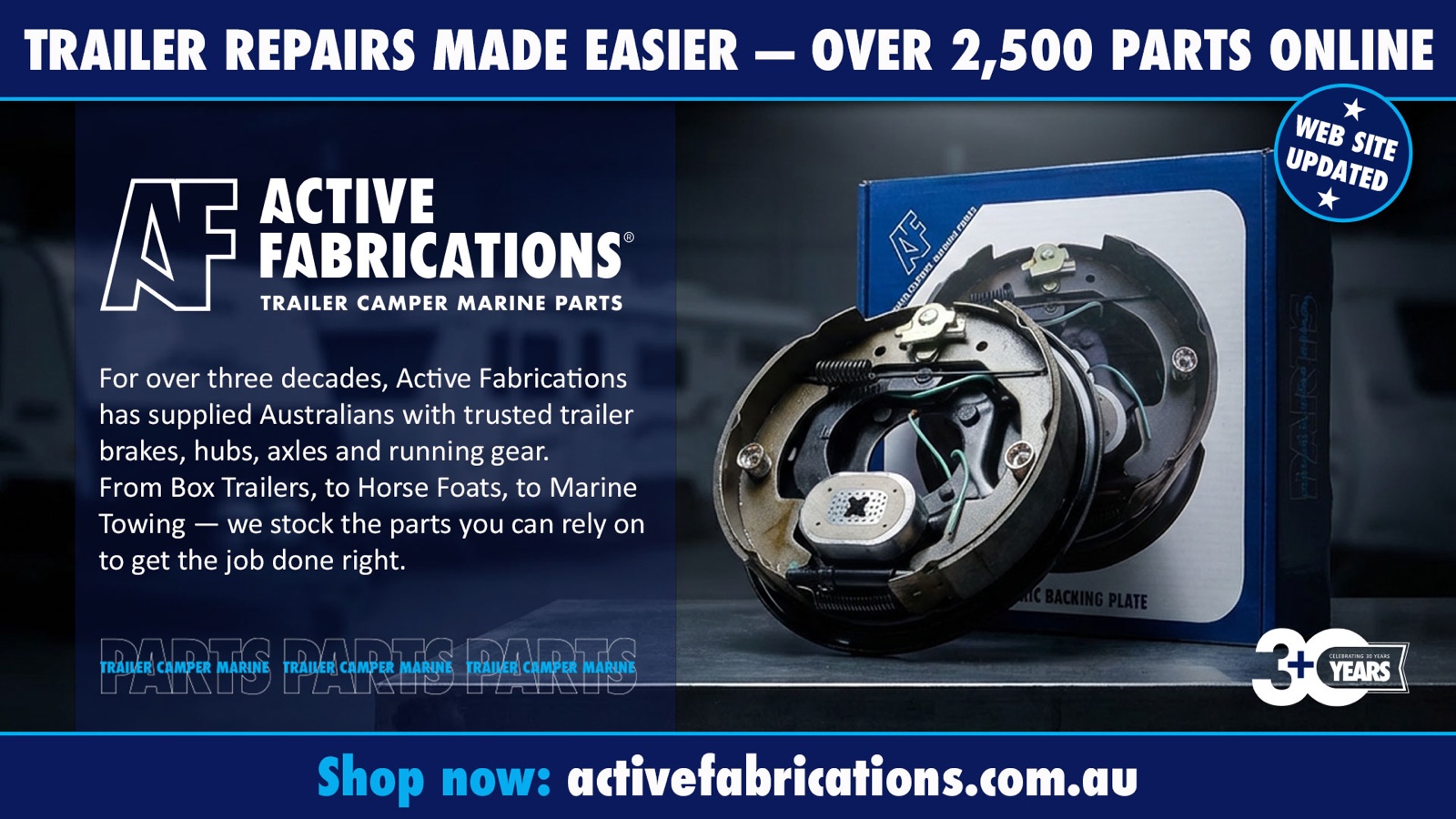 Active Fabrications AI-generated product advertising example 3