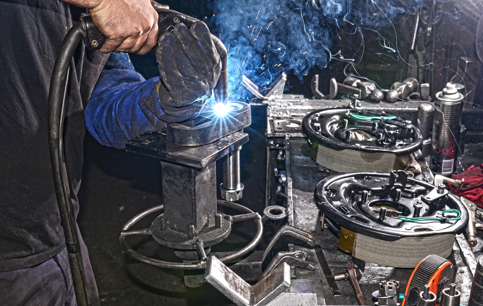 Welding and assembly